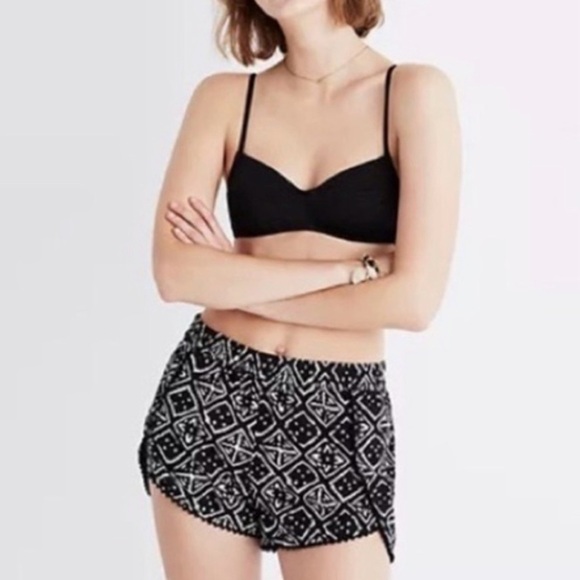 Madewell Oahu Sandlines Shorts Swimsuit Coverup Size Small - Picture 2 of 16